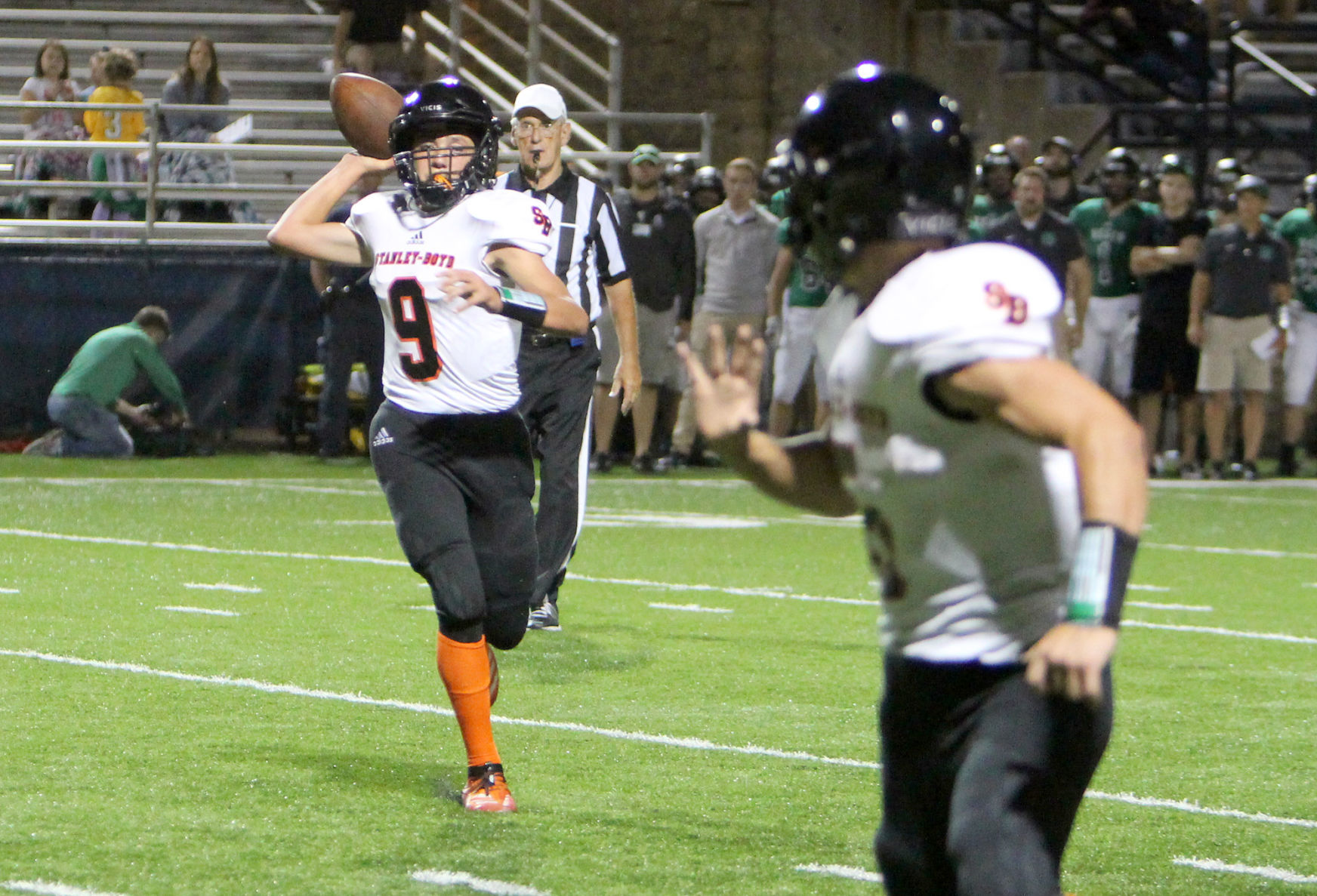 Stanley-Boyd football at Eau Claire Regis 9-5-19